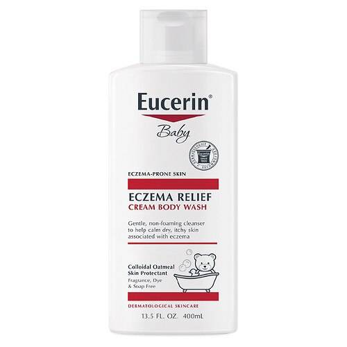 Order Eucerin Baby Eczema Cream Body Wash - 13.5 OZ food online from Walgreens store, GRAY on bringmethat.com