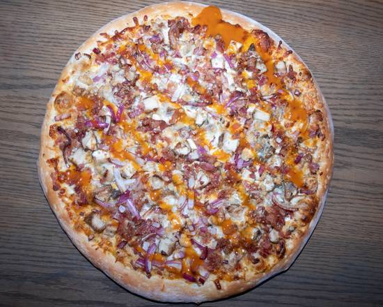 Order Buffalo Pizza (12") food online from Flo Pizzeria Ristorante store, Plainfield on bringmethat.com
