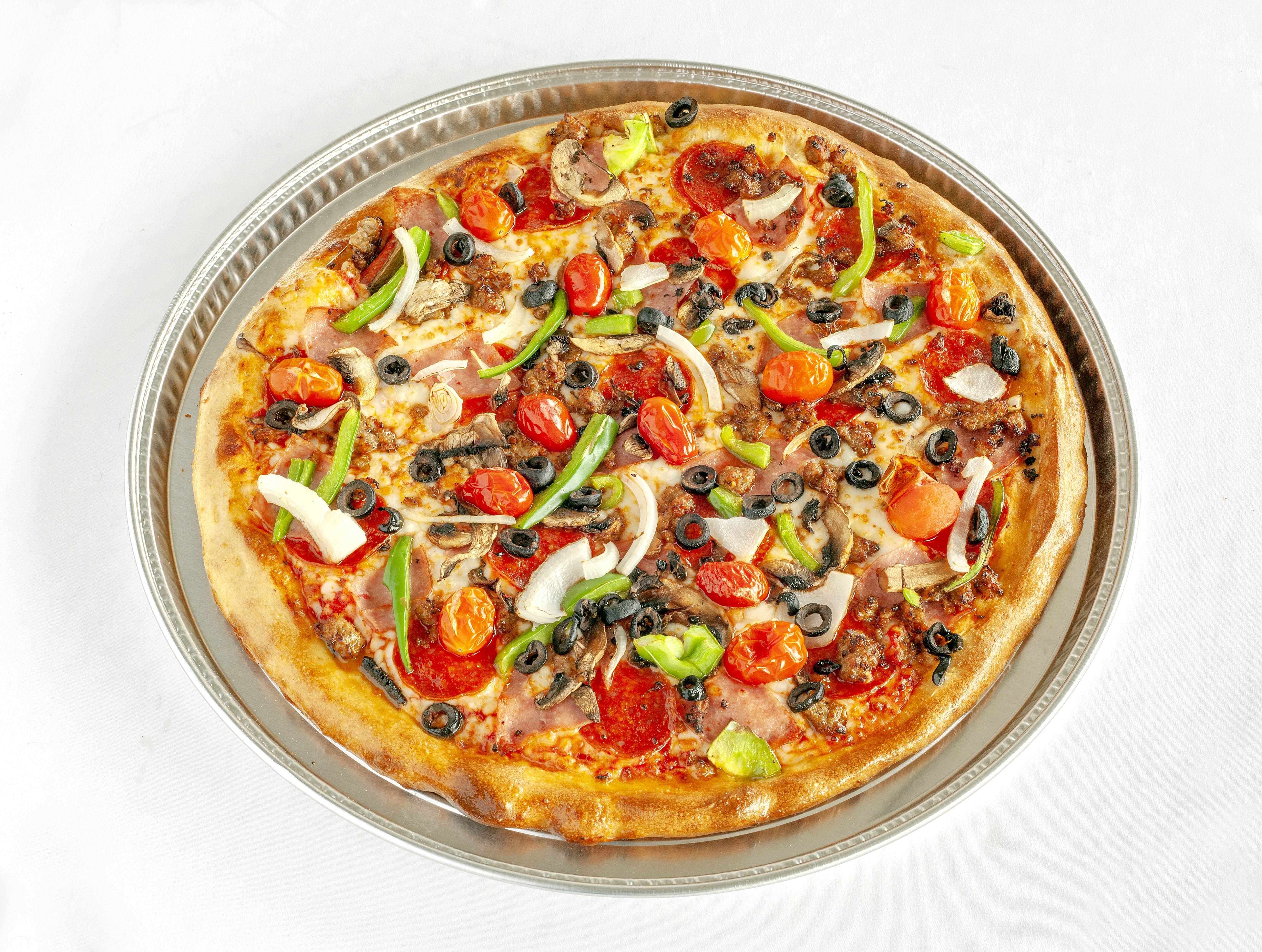 Order The Supreme Pizza food online from The Italian Village store, Columbia on bringmethat.com