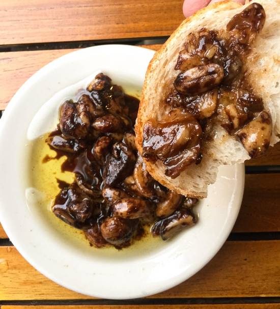 Order Warm Ciabatta and Roasted Garlic food online from Osteria Via Stato store, Chicago on bringmethat.com