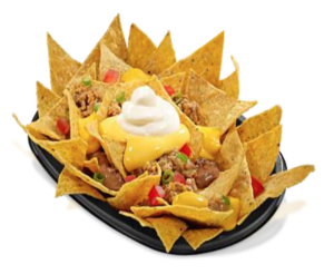 Order Nachos food online from Chavelas Water & Ice Cream Eatery store, Glendale on bringmethat.com