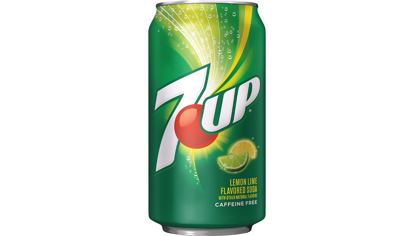 Order 7 Up Naturally Flavored Soda 12 oz Can food online from Rancho Liquor store, Thousand Oaks on bringmethat.com
