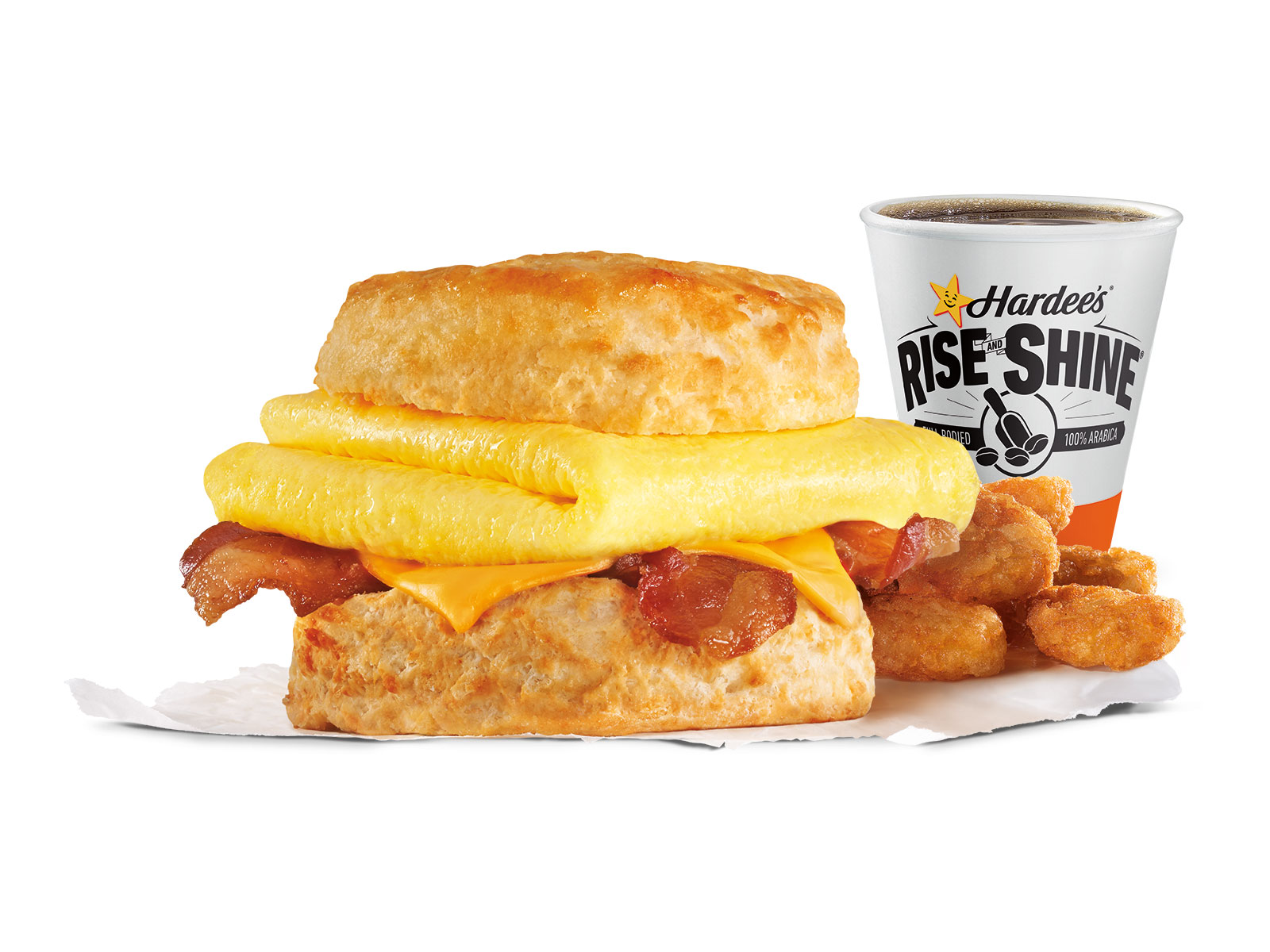 Order Bacon Egg & Cheese Biscuit Combo food online from Hardee's store, Cape Girardeau on bringmethat.com