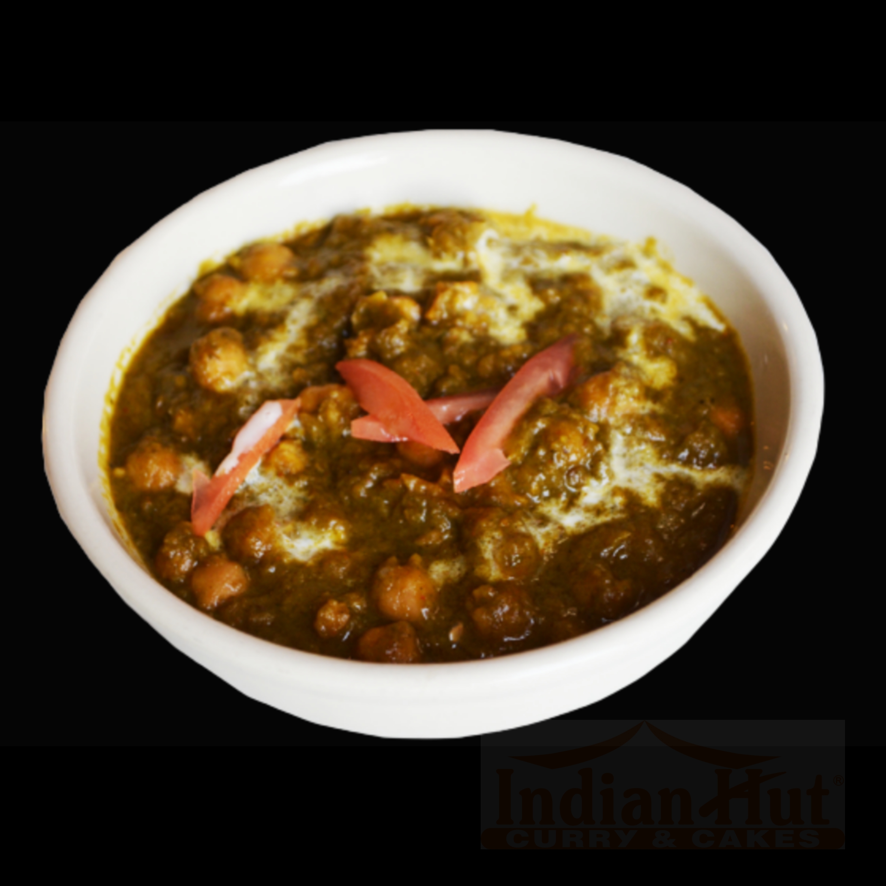 Order M6 Palak Chana food online from Indian Hut store, Bensalem on bringmethat.com