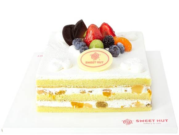 Order Fruit Cake 6" food online from Sweet Hut Bakery & Cafe store, Atlanta on bringmethat.com