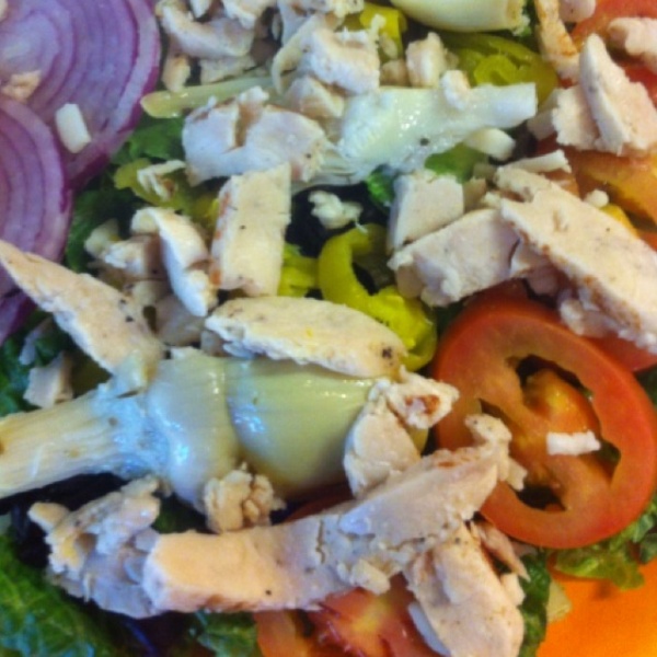 Order Chicken Salad food online from Milan Pizza store, San Francisco on bringmethat.com