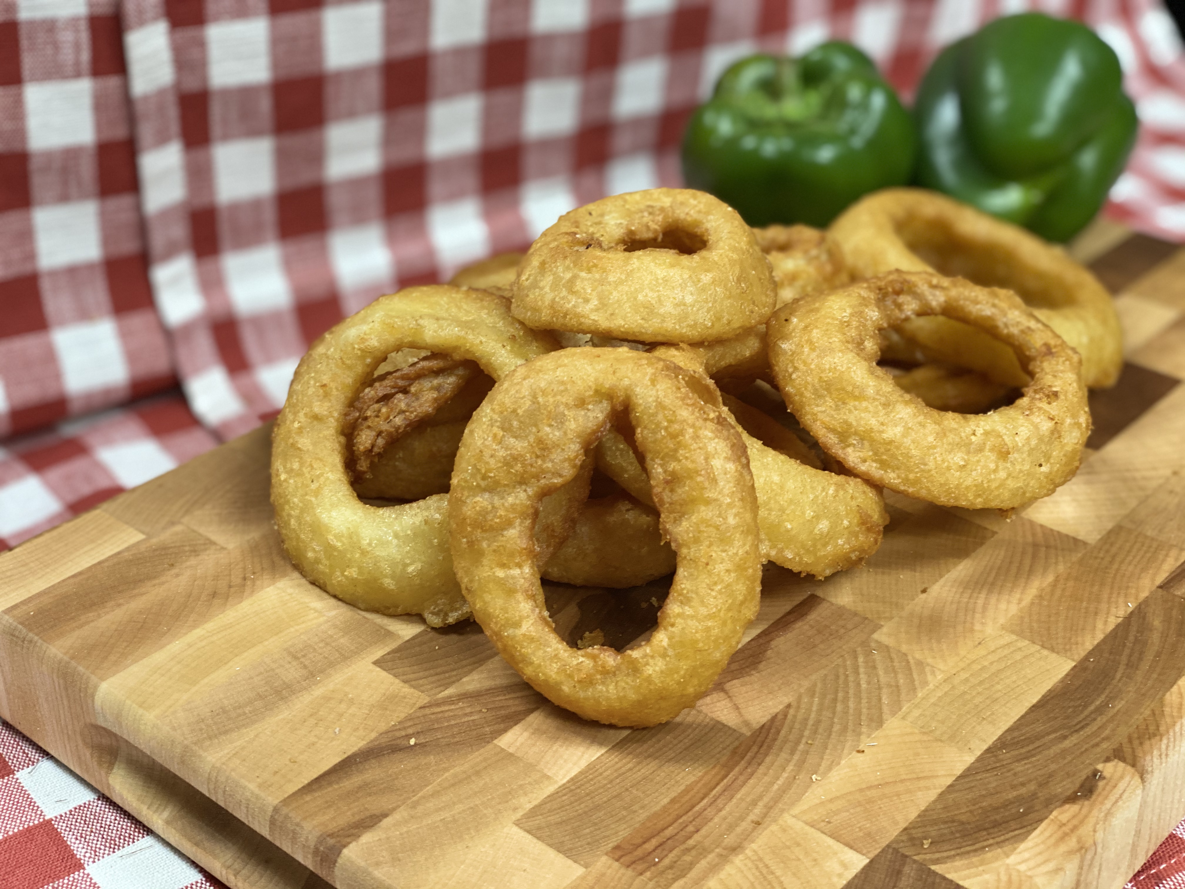 Order Onion Rings food online from Katsouprinis Pizza Squared store, Washington on bringmethat.com
