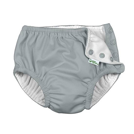 Order i play.® by green sprouts® Size 12M Snap Reusable Swim Diaper in Grey food online from Bed Bath &Amp; Beyond store, Rego Park on bringmethat.com