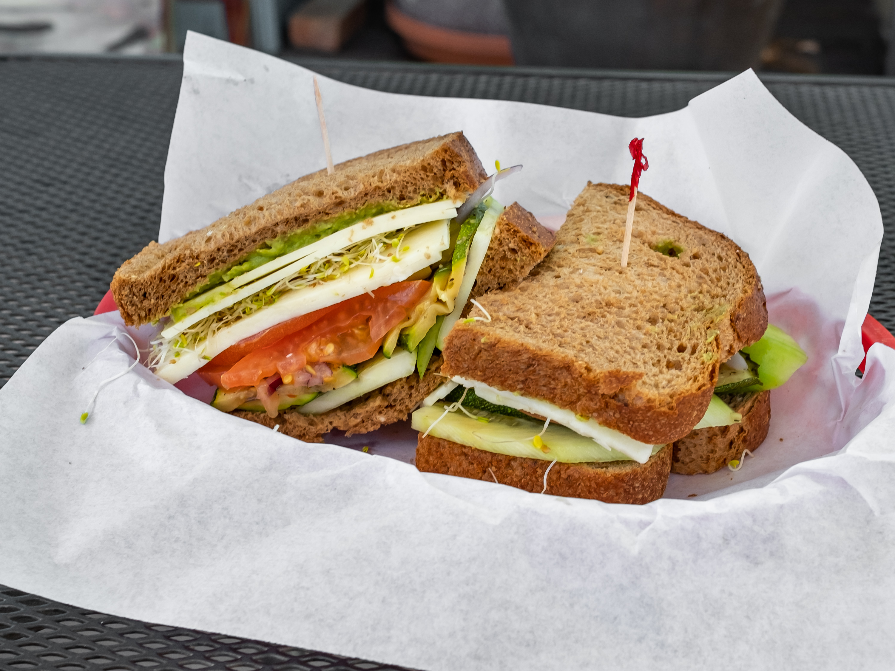 Order Veggie Sandwich food online from Corner House Cafe & Pizzeria store, San Diego on bringmethat.com