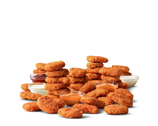 Order 40 Piece Spicy McNuggets food online from Mcdonald store, Windsor Locks on bringmethat.com