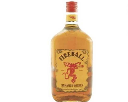 Order Fireball, 1.75L whiskey (33.0% ABV) food online from Cold Spring Liquor store, Liberty Hill on bringmethat.com
