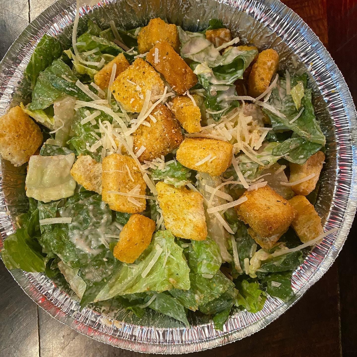 Order Caesar Salad - Small food online from Corner Slice store, Steamboat Springs on bringmethat.com