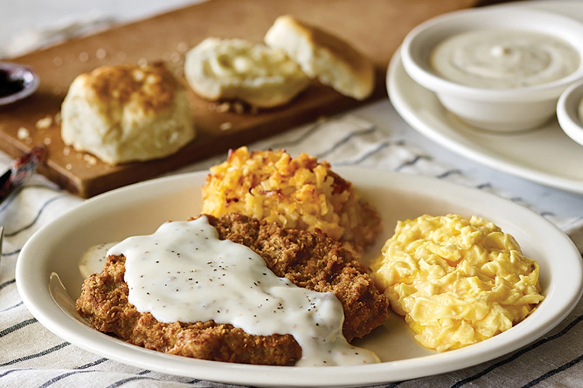 Order Grandpa's Country Fried Breakfast food online from Cracker Barrel Old Country Store store, Adairsville on bringmethat.com