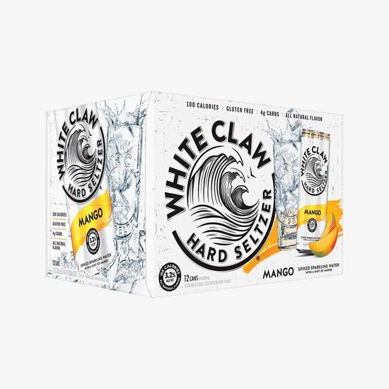 Order White Claw Mango Hard Seltzer food online from Pal Market store, East Palo Alto on bringmethat.com