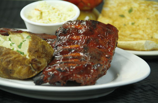 Order Slab BBQ Baby Back Ribs food online from Nicky's Red Hots Aurora store, Aurora on bringmethat.com