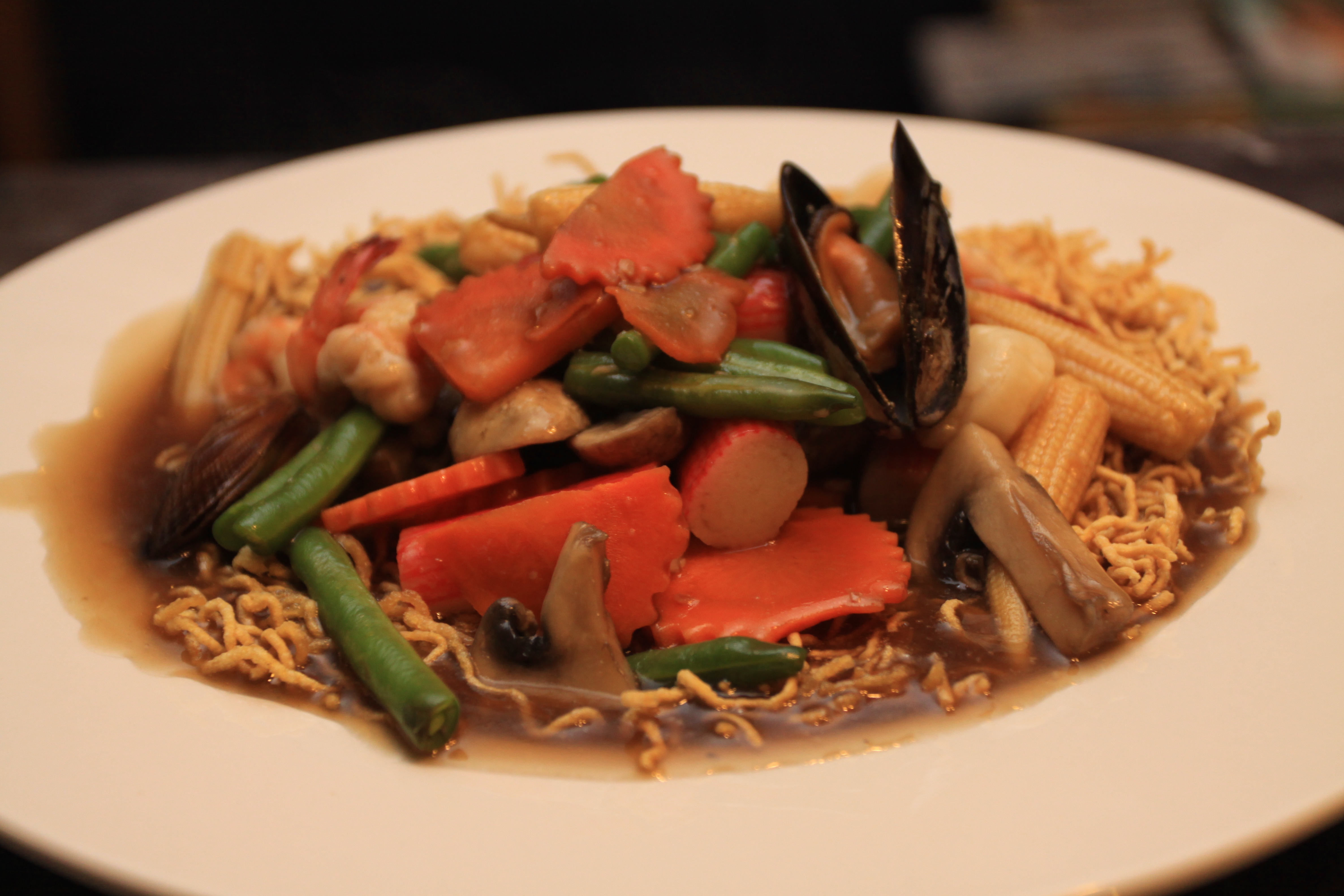 Order Bangkok Crispy Noodle food online from Siam Pasta store, Evanston on bringmethat.com