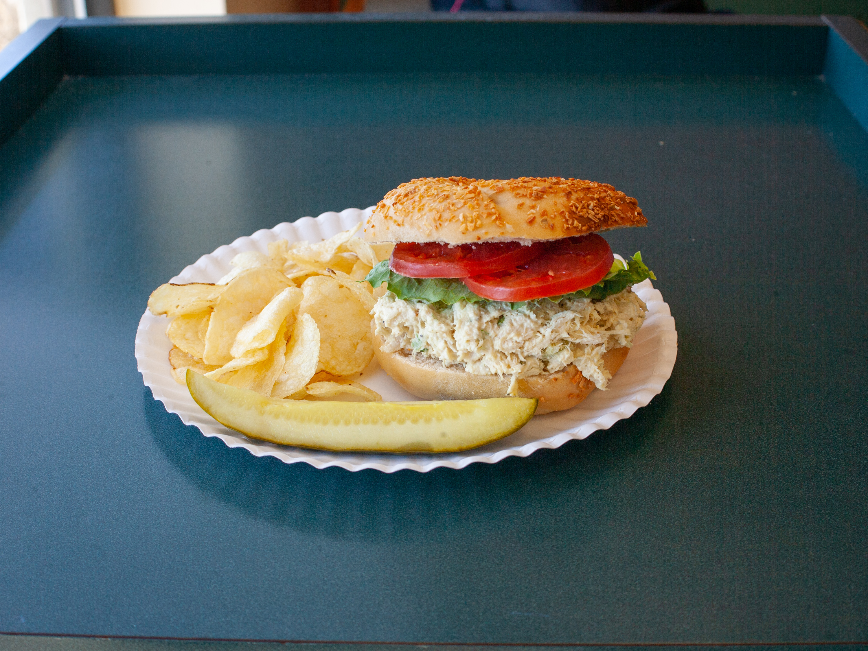 Order Chicken Salad Sandwich food online from Bc Bagels store, Binghamton on bringmethat.com