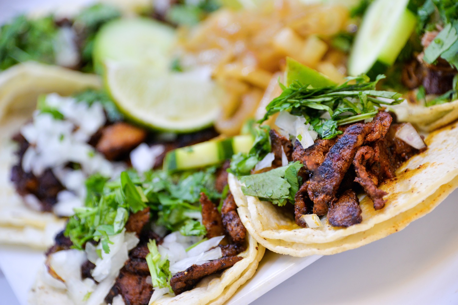 Order Asada Taco food online from Juanita Mexican Restaurant store, Columbus on bringmethat.com
