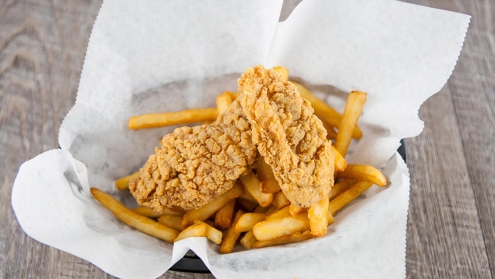 Order Kid's Chicken Fingers food online from Fitz's store, University City on bringmethat.com