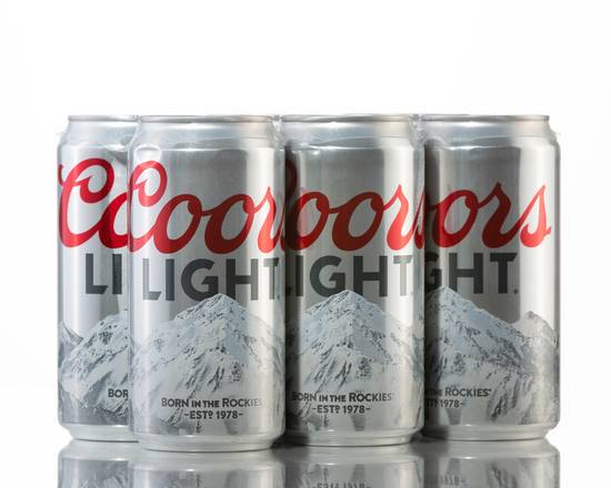 Order Coors Light, 12pk-12oz can beer (4.2% ABV) food online from Express Liquors store, Peoria on bringmethat.com