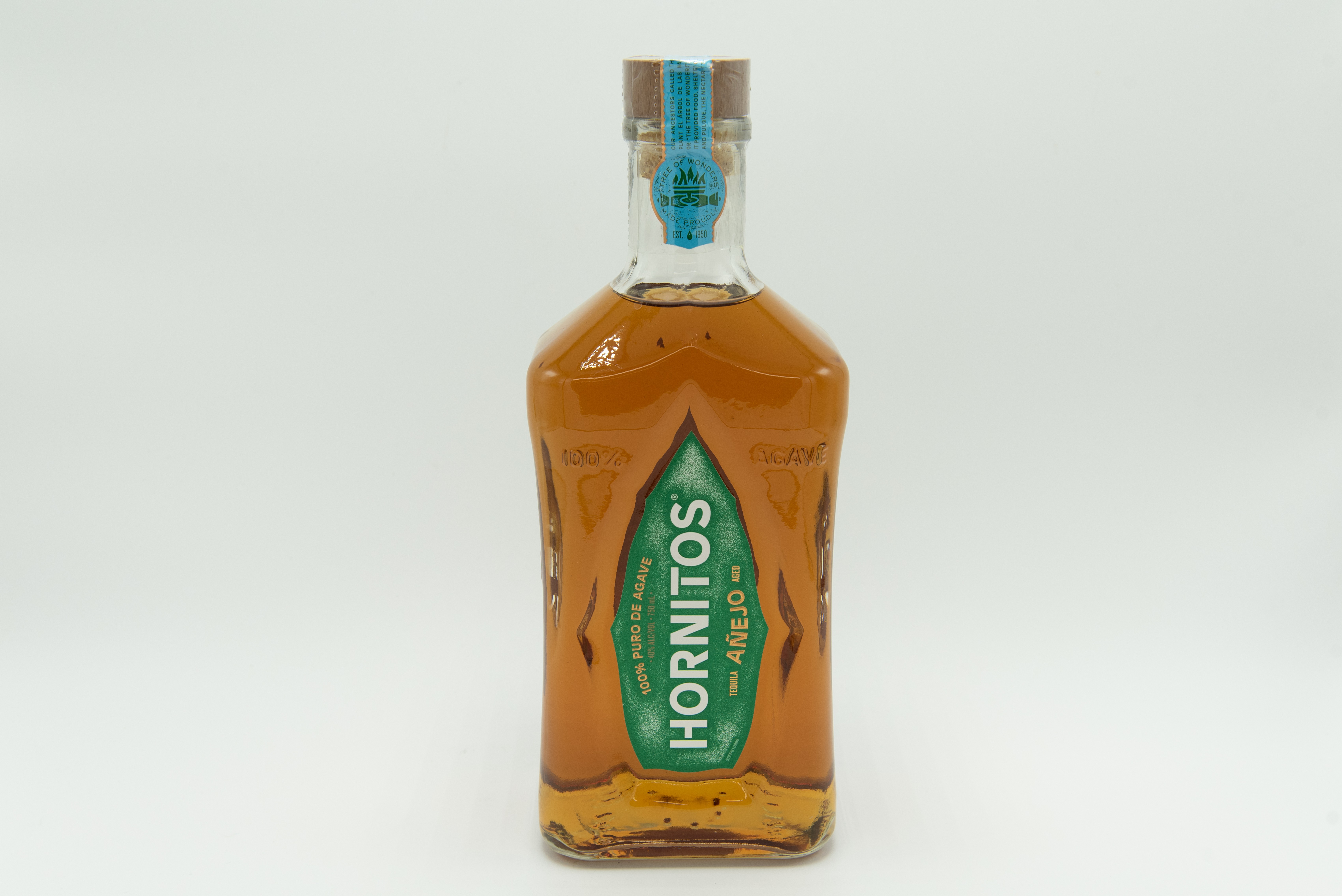 Order Hornitos tequila anejo 750ml  food online from Sandpiper Liquors store, Summerland on bringmethat.com