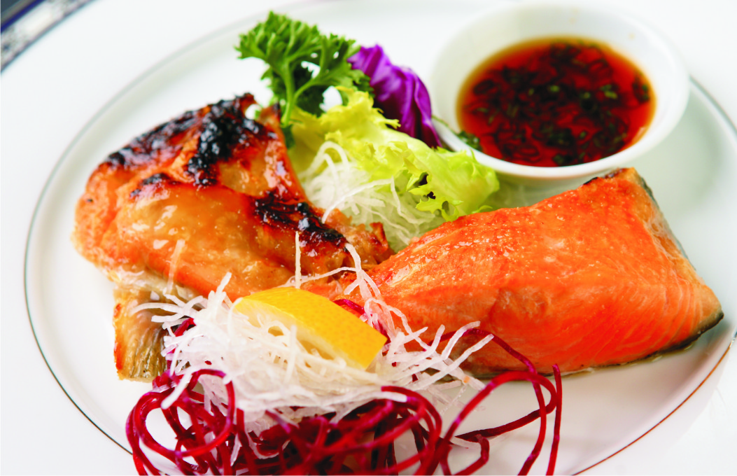 Order 17. Salmon Collar with Sea Salt food online from I Love Sushi store, Santa Clarita on bringmethat.com