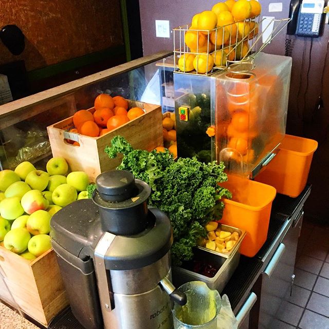 Order Orange, Honeydew, Green Apple and Melon Juice food online from Cafe via espresso store, Astoria on bringmethat.com