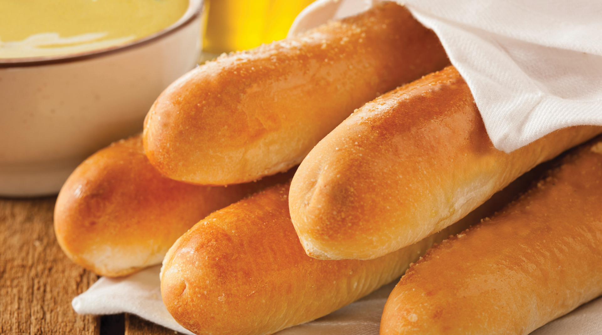 Order 3 Piece Breadsticks & 1 Dip food online from Noble Roman Pizza store, Glenview on bringmethat.com