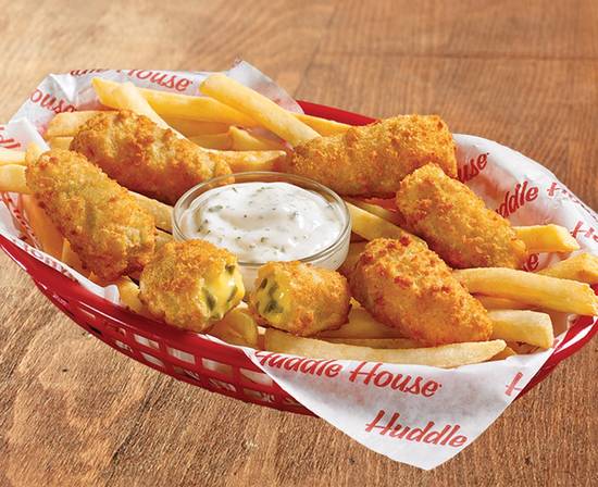 Order Jalapeno Popper Basket food online from Huddle House store, Chickamauga on bringmethat.com