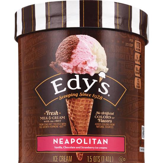 Order Edy's Neopolitan Ice Cream food online from Cvs store, AURORA on bringmethat.com