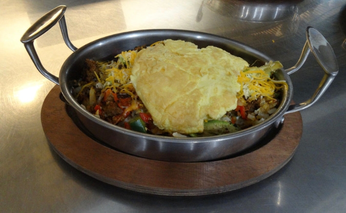 Order MEXICAN SKILLET food online from The Point Pancake House store, Gurnee on bringmethat.com