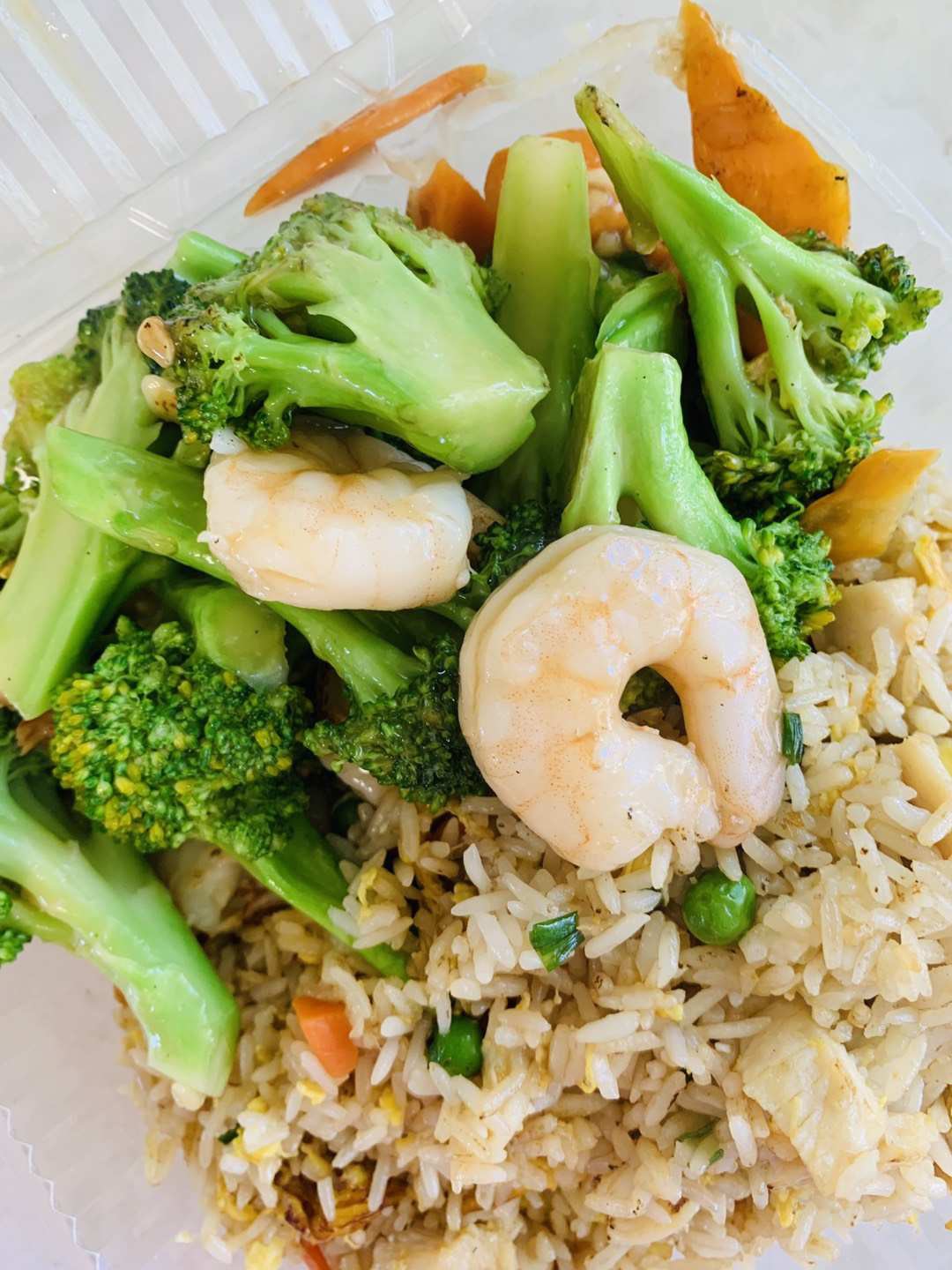Order Broccoli Prawns food online from Lee Garden Restaurant store, San Leandro on bringmethat.com