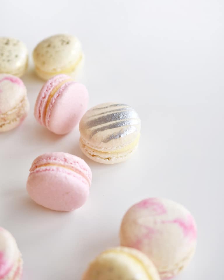 Order French Macarons Fruit and Floral Collection food online from Le Bon Macaron store, Ann Arbor on bringmethat.com