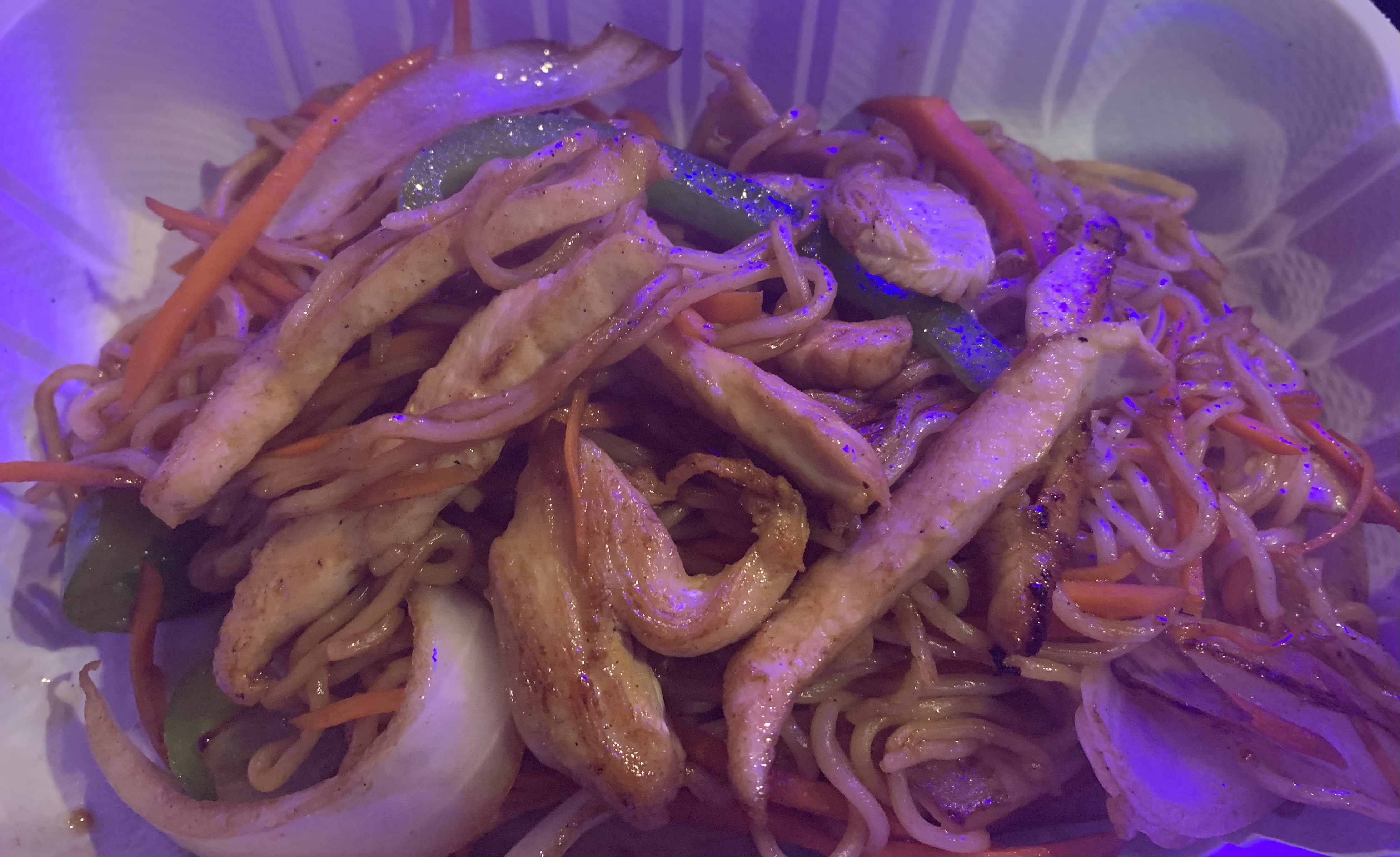 Order 2. Yaki Soba Noodles food online from Fuji Yama Sushi Bar store, Reisterstown on bringmethat.com