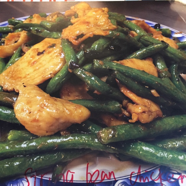 Order String Bean Chicken food online from China A Go Go (Losee) store, North Las Vegas on bringmethat.com