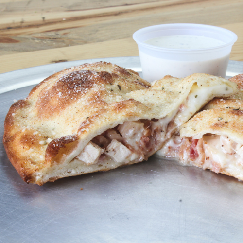 Order Chicken Bacon Ranch Calzone food online from Sexy Pizza store, Denver on bringmethat.com