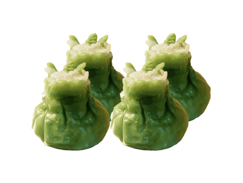 Order Edamame Rice Dumplings (4 Pc.) food online from Natural Way Cafe store, Fair Lawn on bringmethat.com