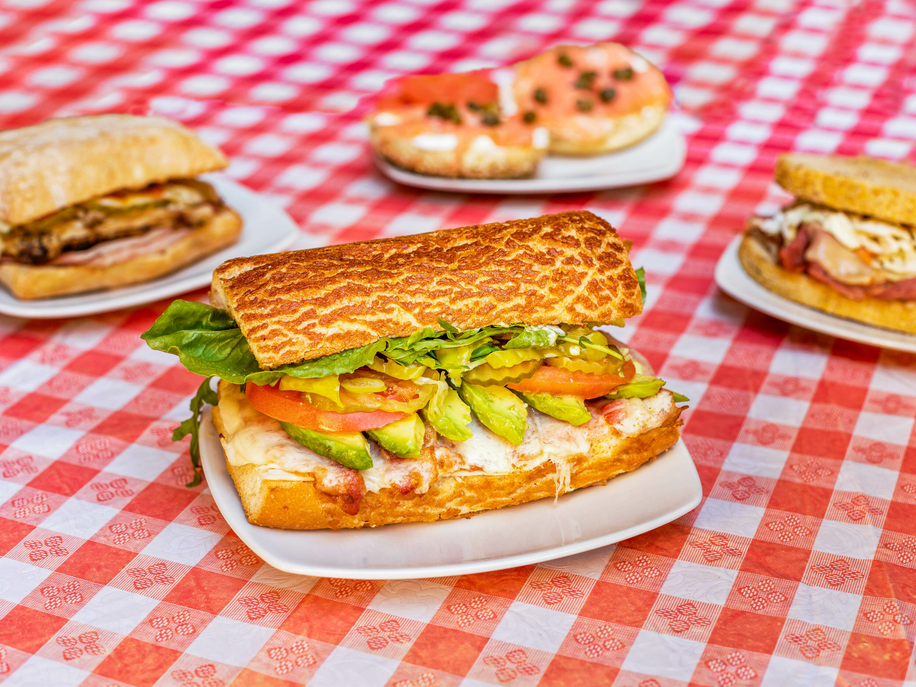 Order BLTA Sandwich food online from Shelter Bay Cafe store, Mill Valley on bringmethat.com