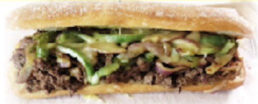 Order Philly Cheese Steak Meal (Drink & Fries) food online from Mi barrio store, Charlotte on bringmethat.com