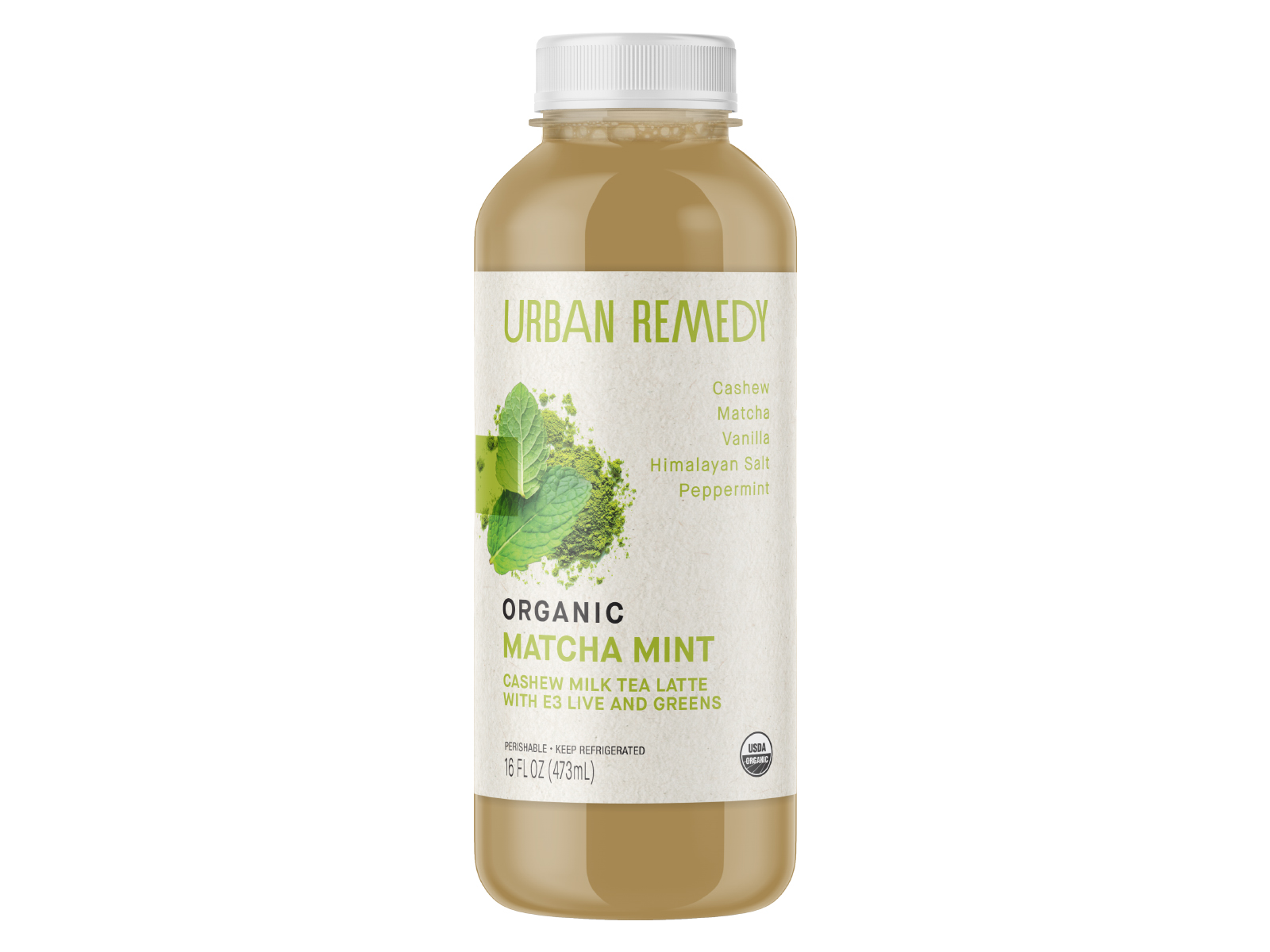 Order Matcha Mint 16 oz food online from Urban Remedy store, Mill Valley on bringmethat.com