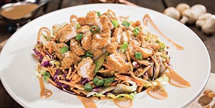 Order Crispy Thai Salad food online from Perko Cafe-Grill store, Sacramento on bringmethat.com