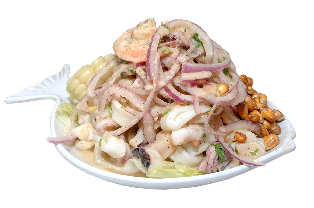 Order 7. Ceviche Mixto food online from El Miski store, White Plains on bringmethat.com
