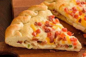 Order Chicken Bacon Stuffed Pizza - Large 14" food online from Papa Murphy store, Sacramento on bringmethat.com