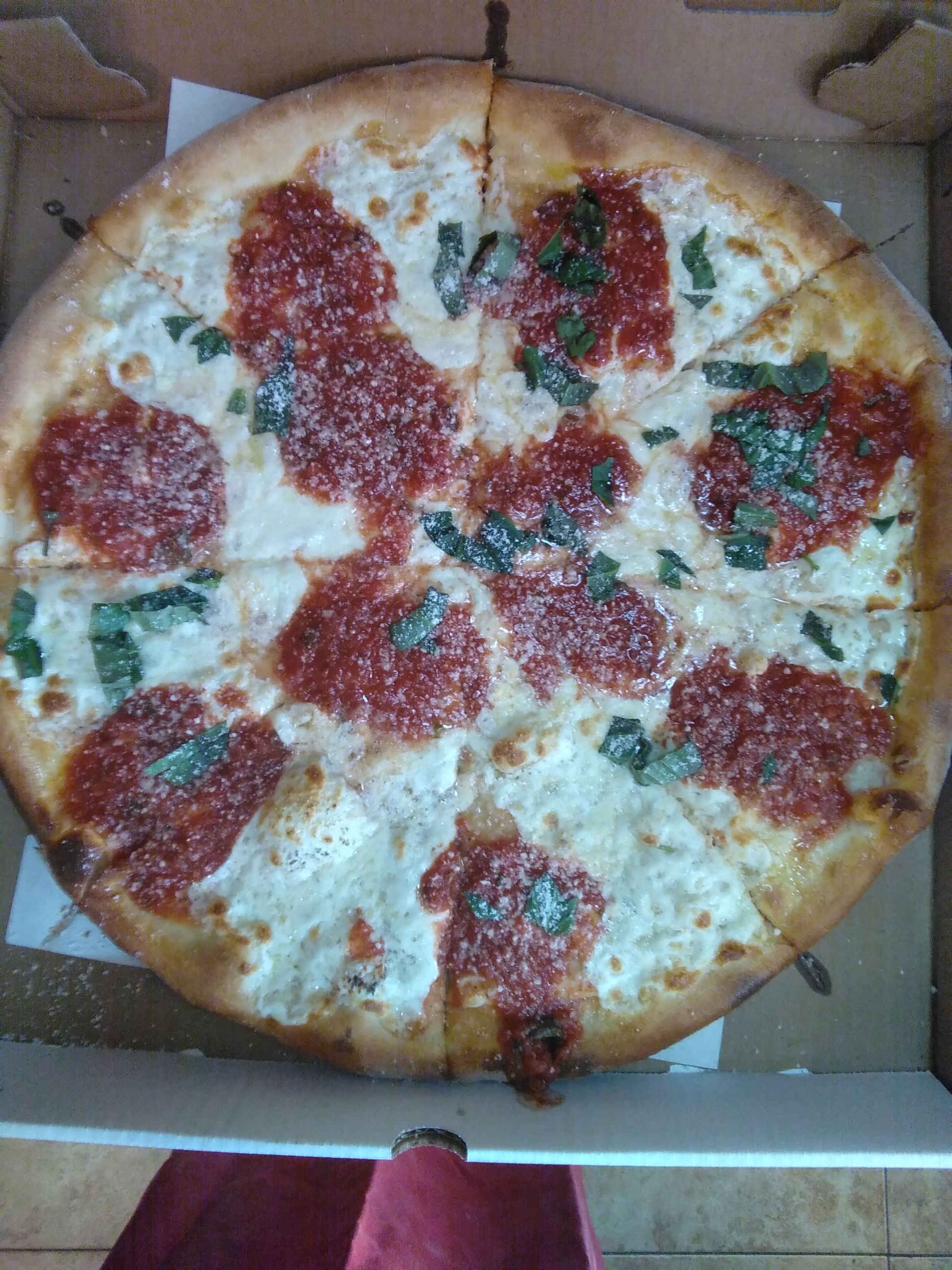 Order Margherita  Pizza food online from Taste of Italy Pizza store, Corona on bringmethat.com