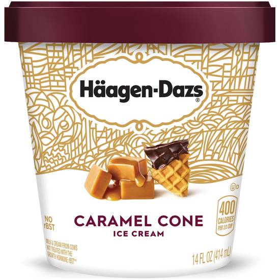 Order Haagen-Dazs Caramel Cone Ice Cream, 14 OZ food online from Cvs store, WEST COVINA on bringmethat.com