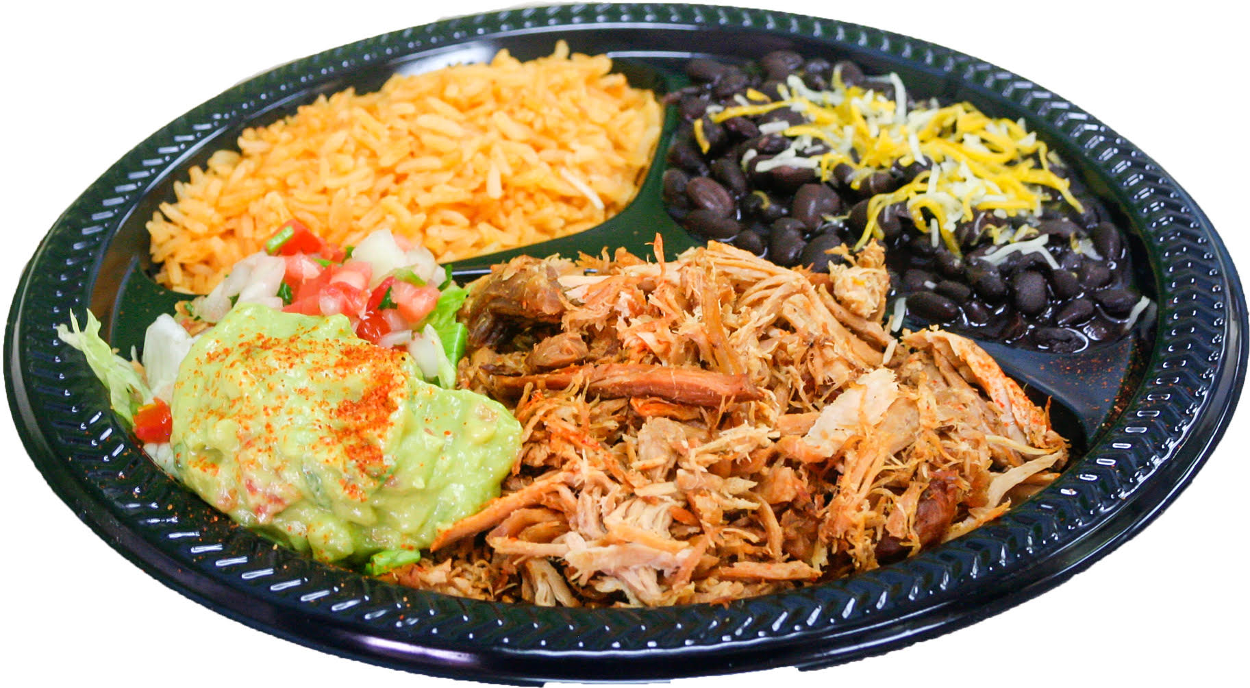 Order 12. Carnitas Plate food online from Pico Rico store, Canyon Country on bringmethat.com