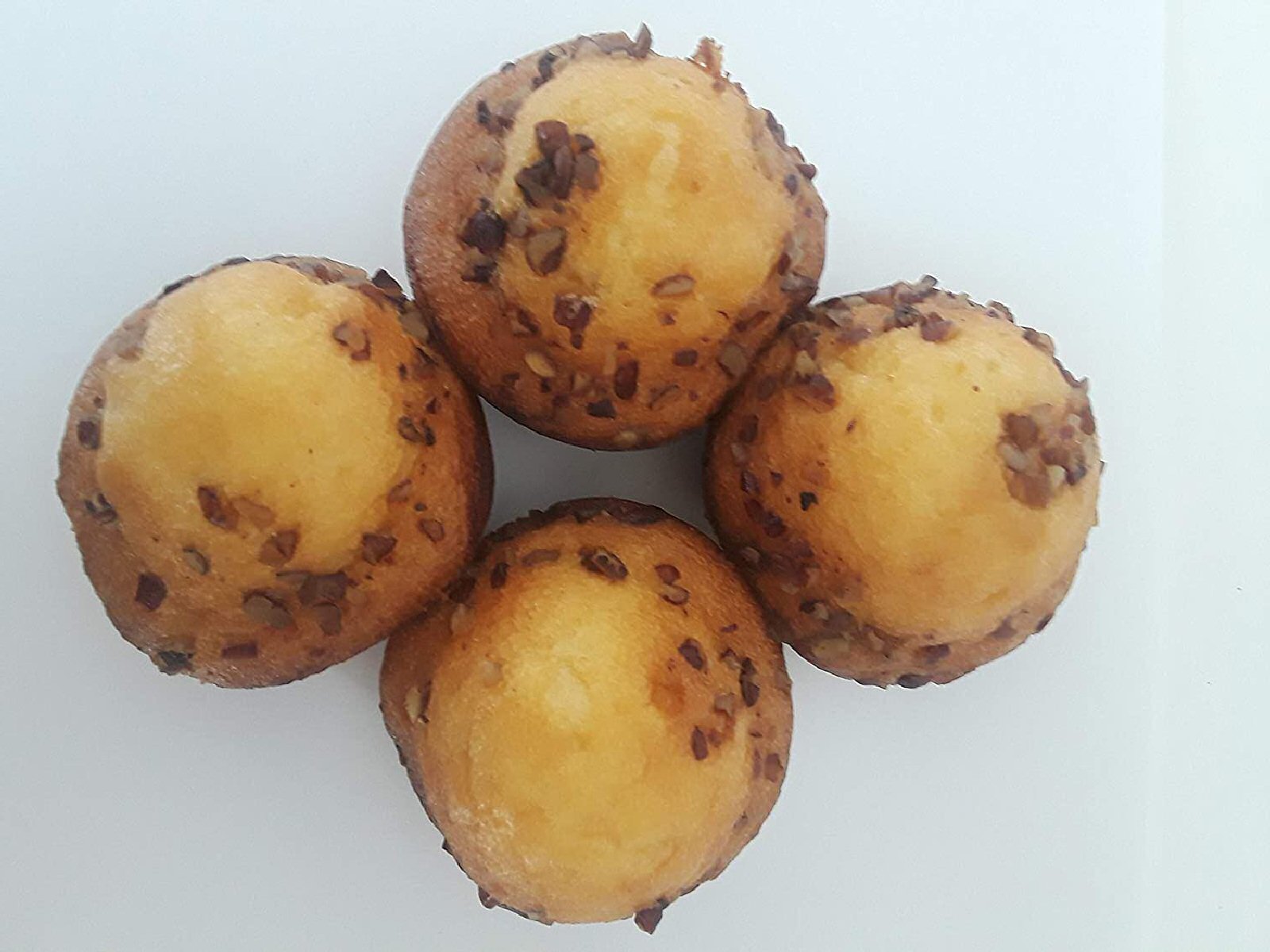 Order MINI MANTECADAS NUEZ (BUTTER CUPCAKE WITH WALNUTS) food online from El Taco Chico store, Oak Park on bringmethat.com