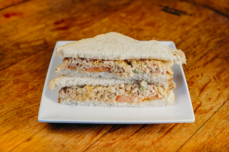 Order Chucky Tuna Sandwich food online from Barriques - Fitchburg store, Madison on bringmethat.com
