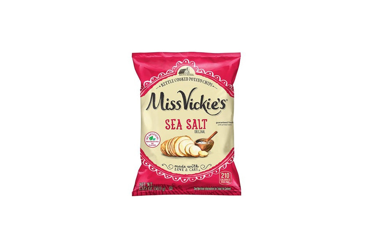 Order Miss Vickie's Sea Salt Kettle Cooked Potato Chips food online from Slim Chickens store, Fort Worth on bringmethat.com
