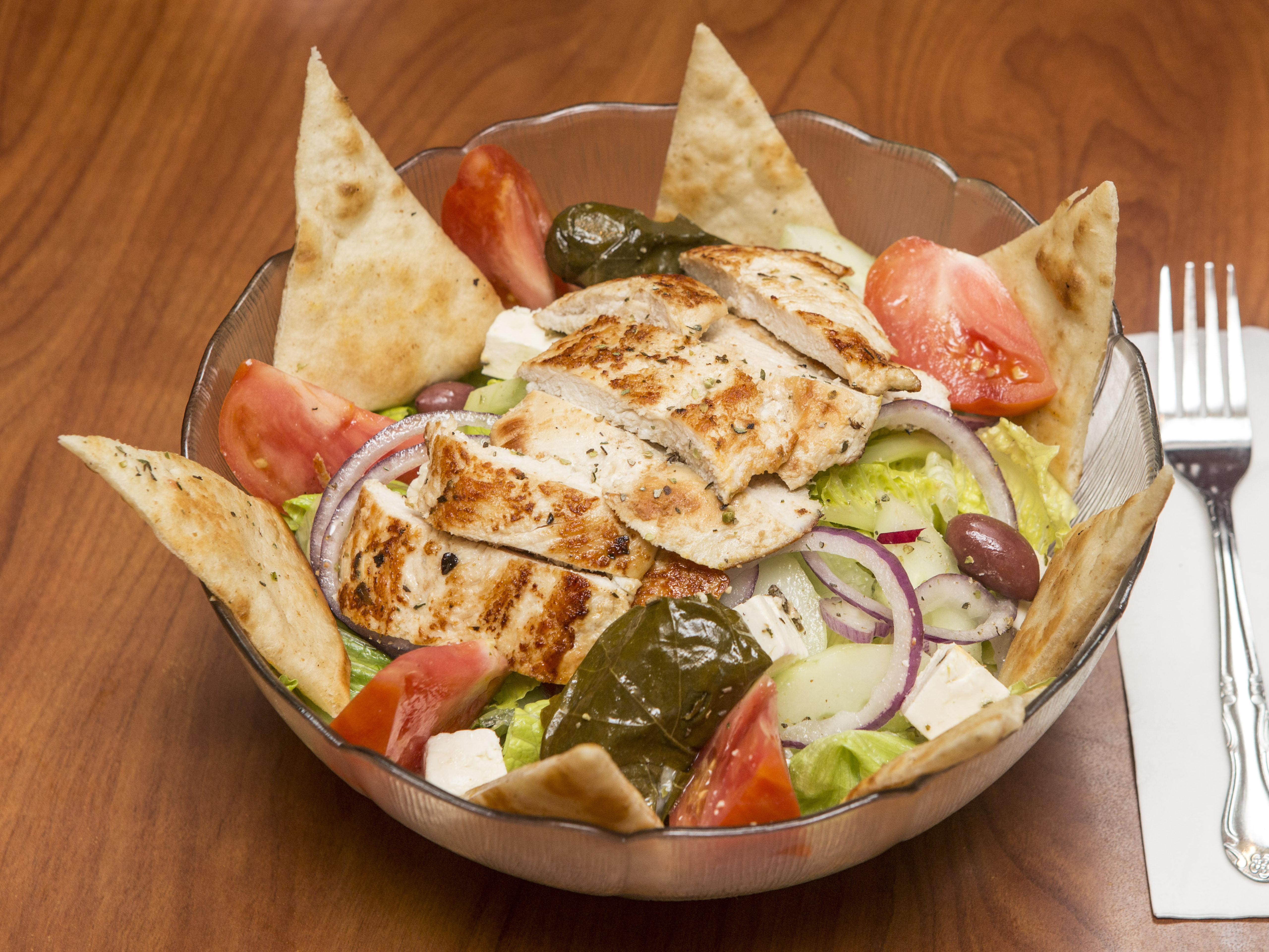 Order Greek Salad food online from Cobble Hill Coffee Shop store, Brooklyn on bringmethat.com